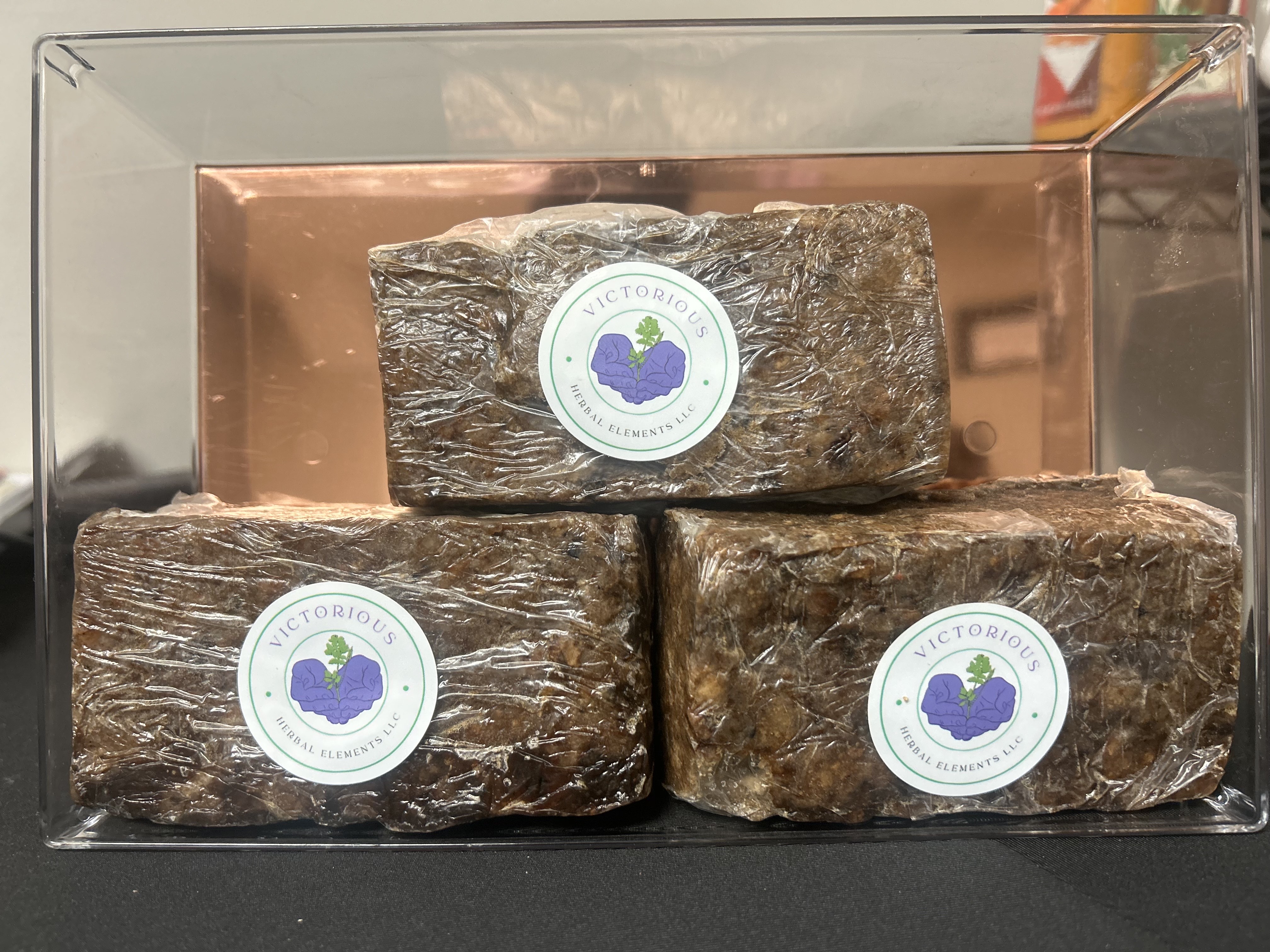 All Natural Herbal Black Soap